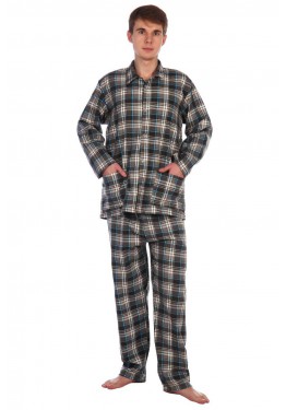 Пижама мужская фланелевая ПФ-2