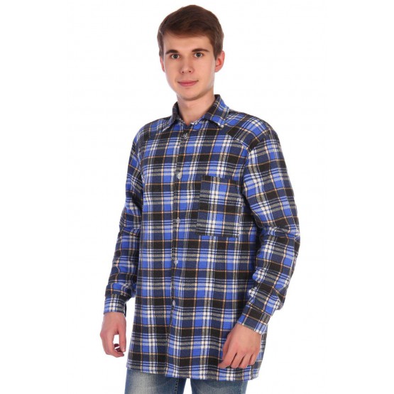 Рубашка мужская фланелевая РФ-3